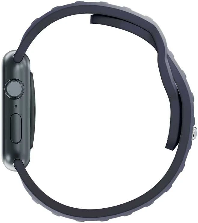 3mk silikoninė apyrankėApple Watch 42 / 44 / 45 / 49 mm - pilkos spalvos
