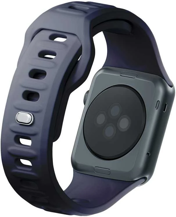 3mk silikoninė apyrankėApple Watch 42 / 44 / 45 / 49 mm - pilkos spalvos