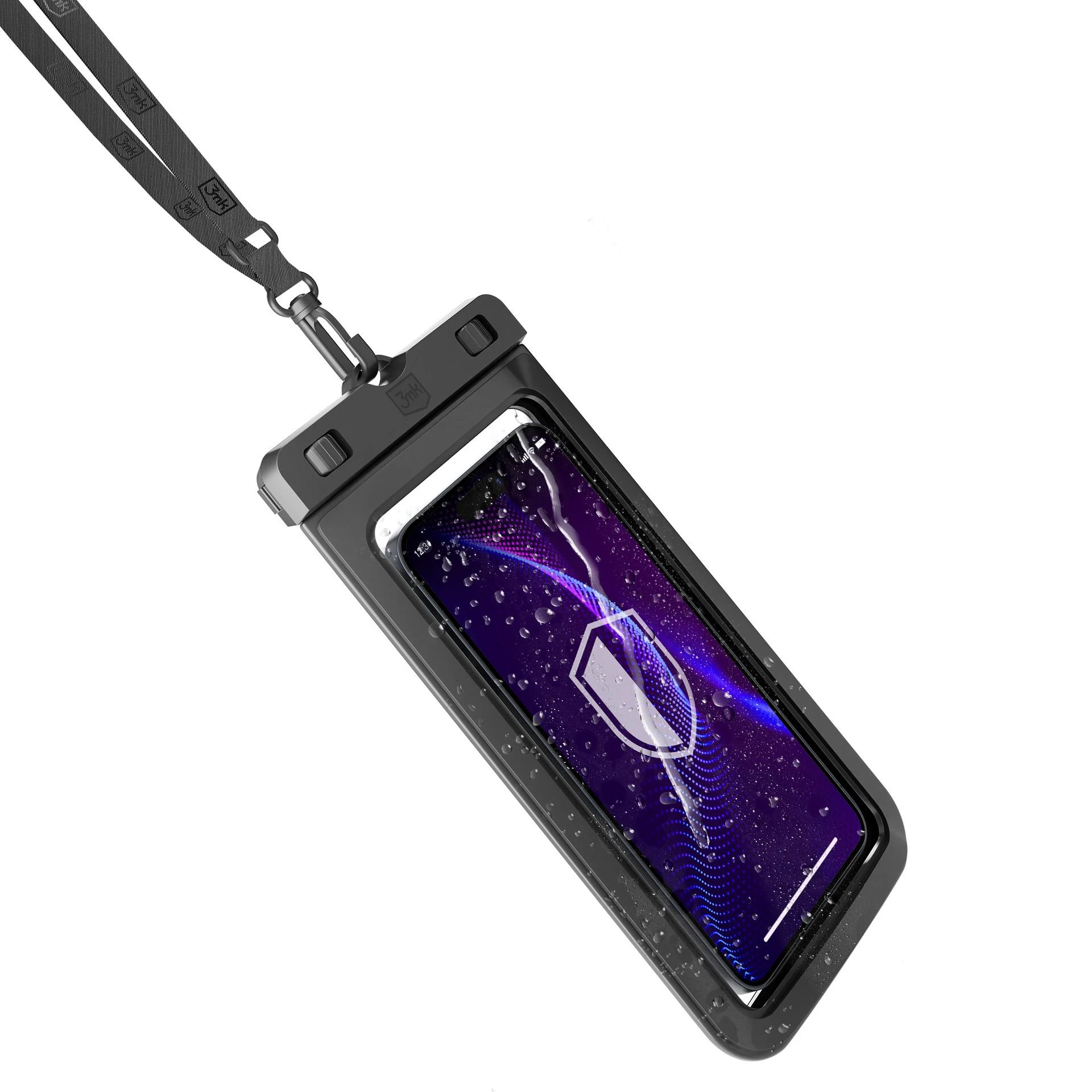 Dėklas atsparus vandeniui 3mk Hydro Case juodas