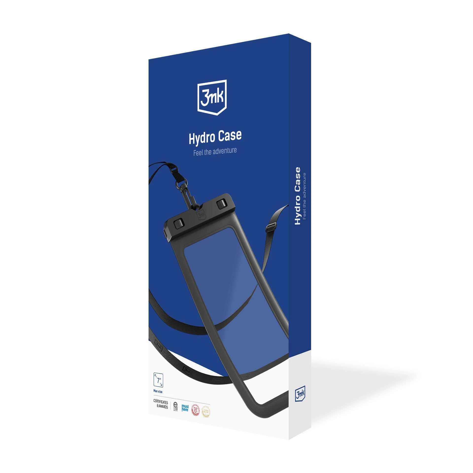 Dėklas atsparus vandeniui 3mk Hydro Case juodas