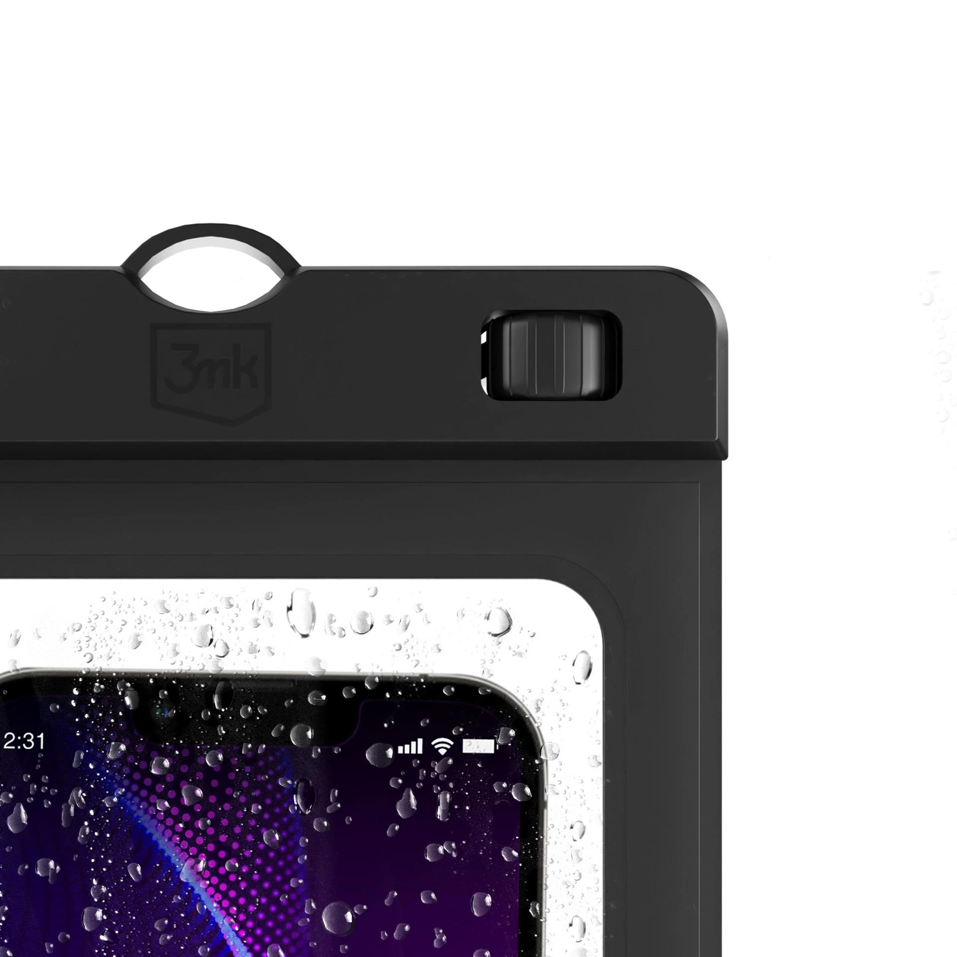 Dėklas atsparus vandeniui 3mk Hydro Case juodas
