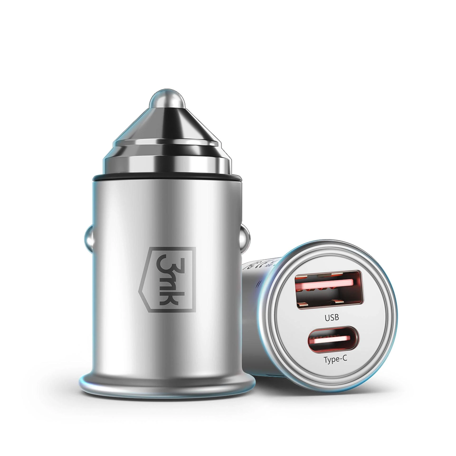 3MK Įkroviklis SAM HYPER CAR CHARGER 30W