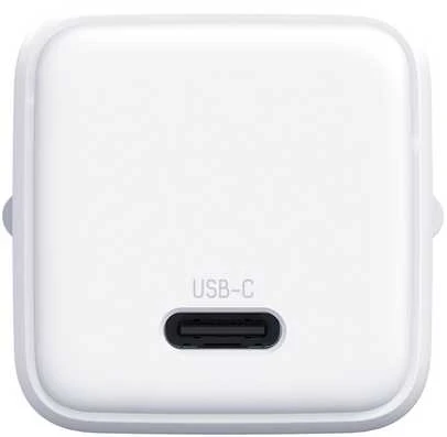 3MK Hyper Charger PD 25W laidinis įkroviklis baltos spalvos + 1x USB-C Cable