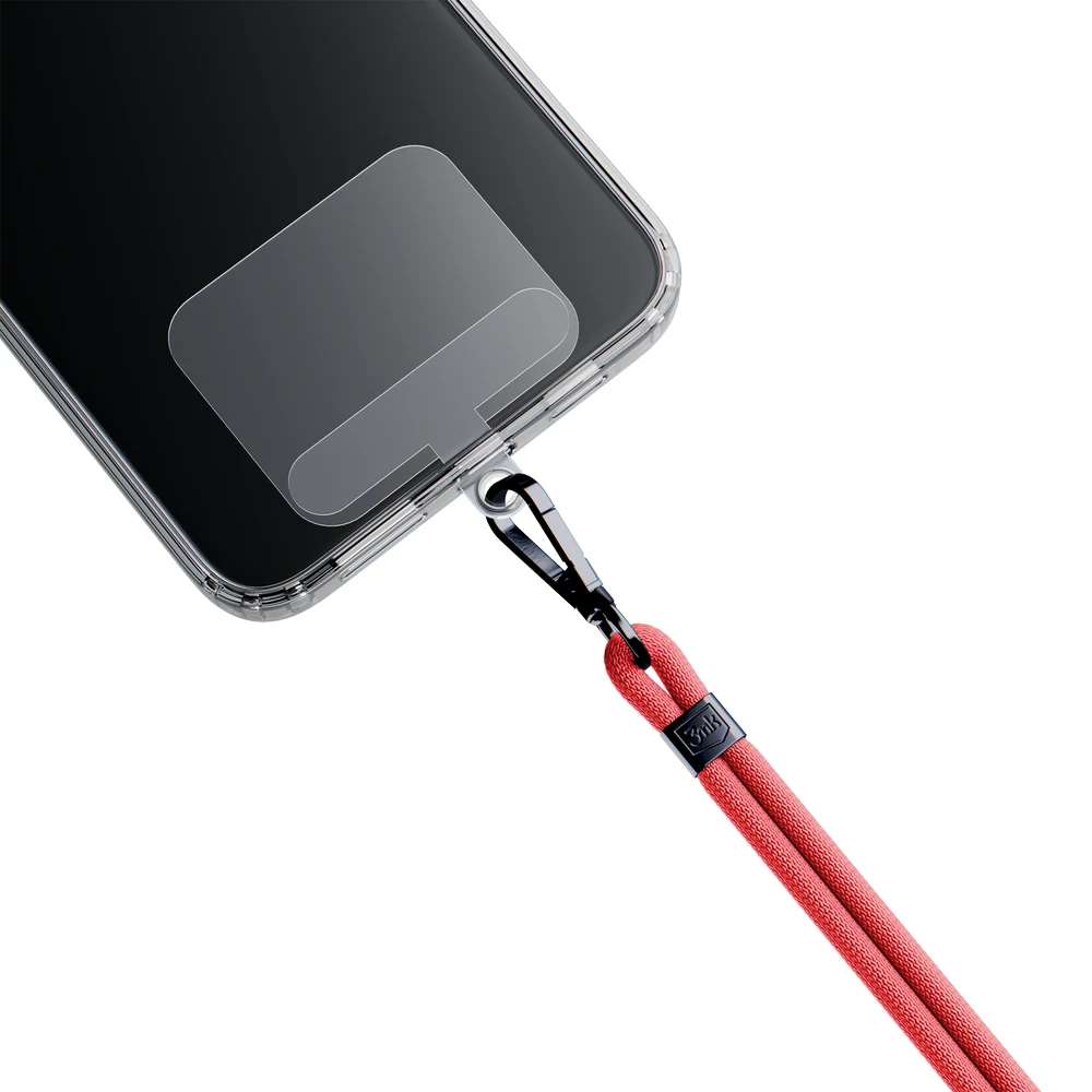 Dėklas Išmanusis telefonas Lanyard 3mk EasyClip - Raudona