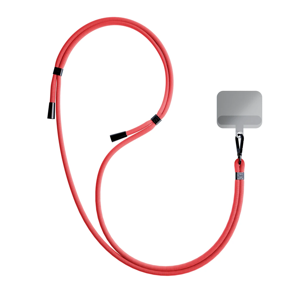 Dėklas Išmanusis telefonas Lanyard 3mk EasyClip - Raudona