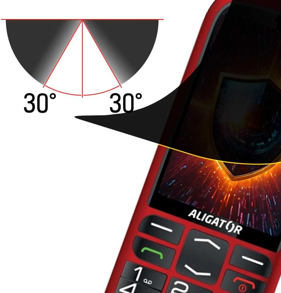 3Mk Protection „Aligator A830 Senior“ – 3 mk šilkiniai matiniai privatumo efektai