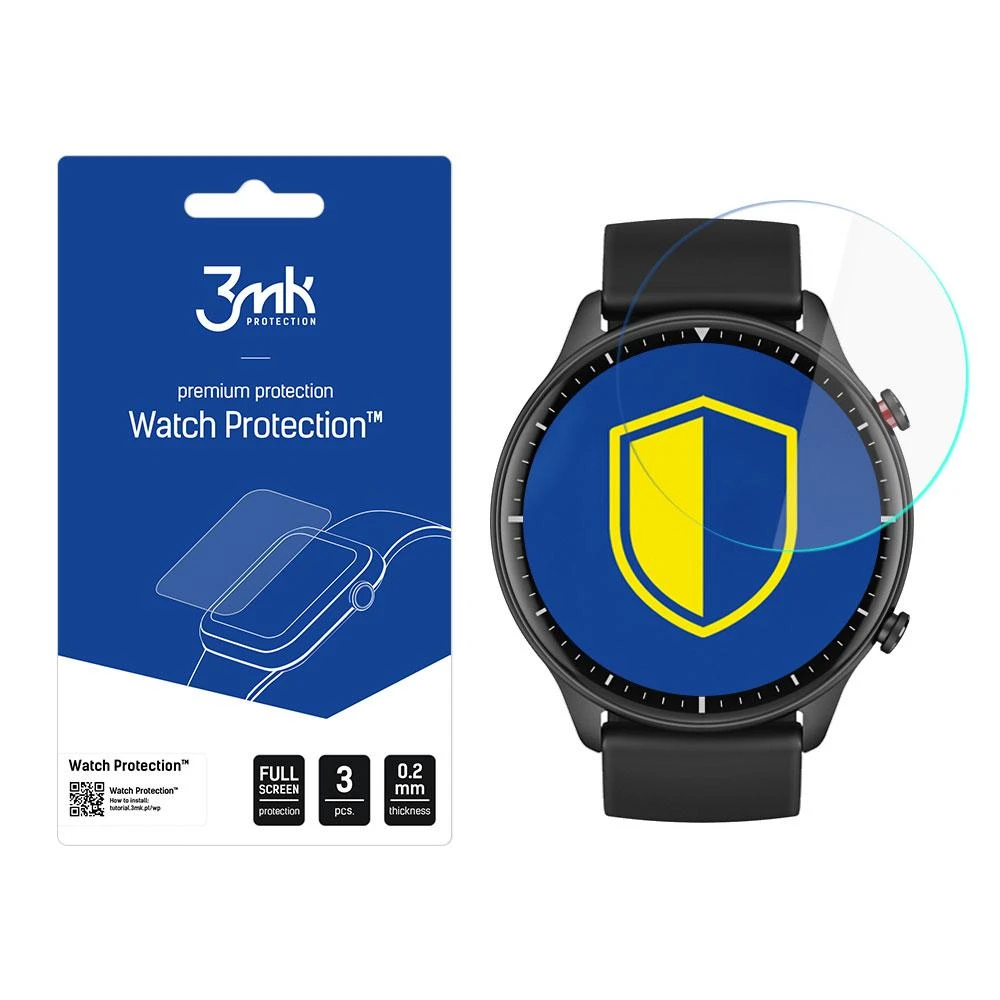 3Mk apsauginė ekrano plėvelė Amazfit GTR 2