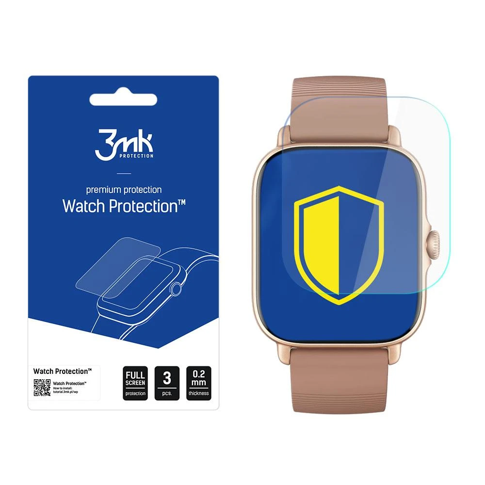 Apsauginė ekrano plėvelė išmaniojo laikrodžio Amazfit GTS 3