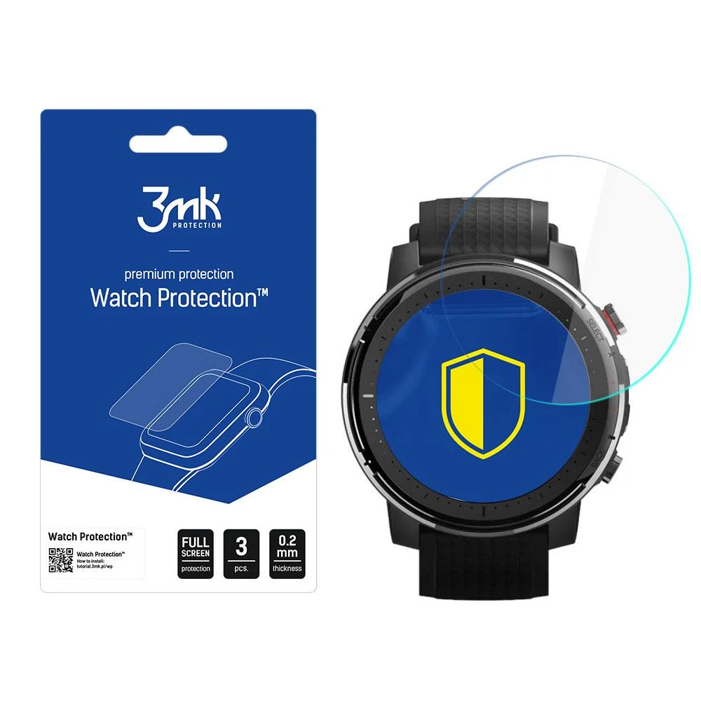 3mk Watch Protection™ v. FlexibleGlass hibridinis stiklas Amazfit Stratos 3