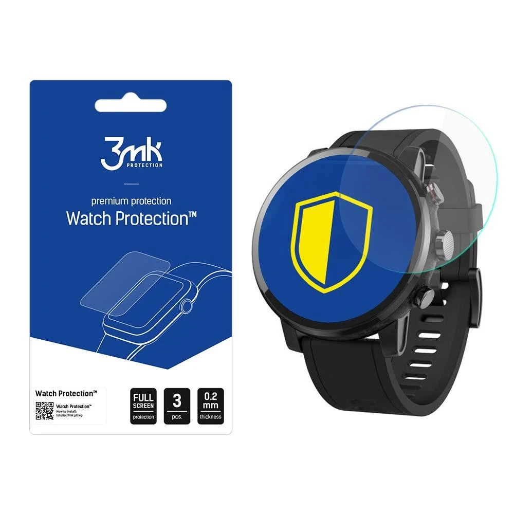 Amazfit Stratos Plus – 3mk laikrodžio apsauga ARC