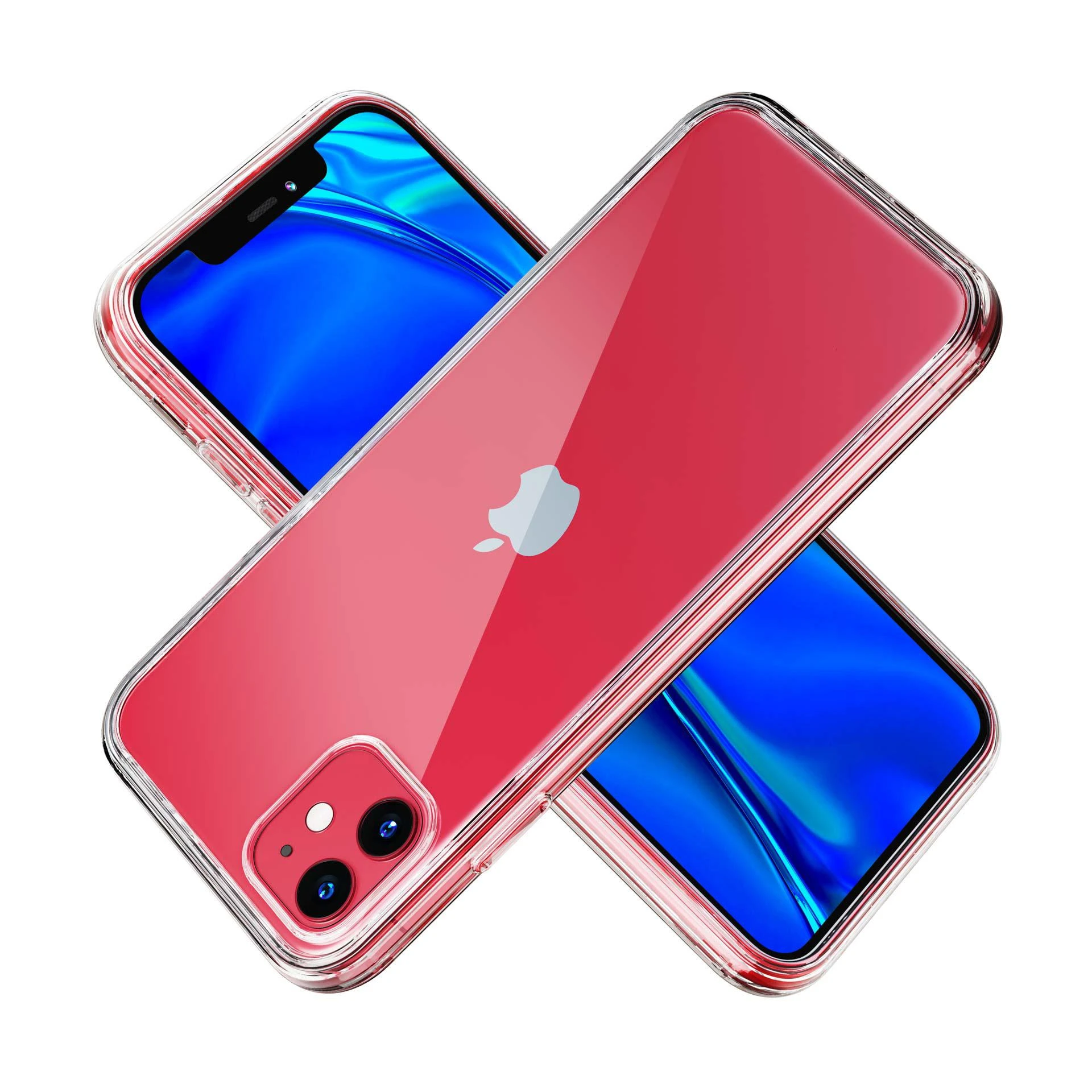 Dėklas 3MK skaidraus dėklo galinis dangtelis, Apple, iPhone XI, TPU, skaidrus