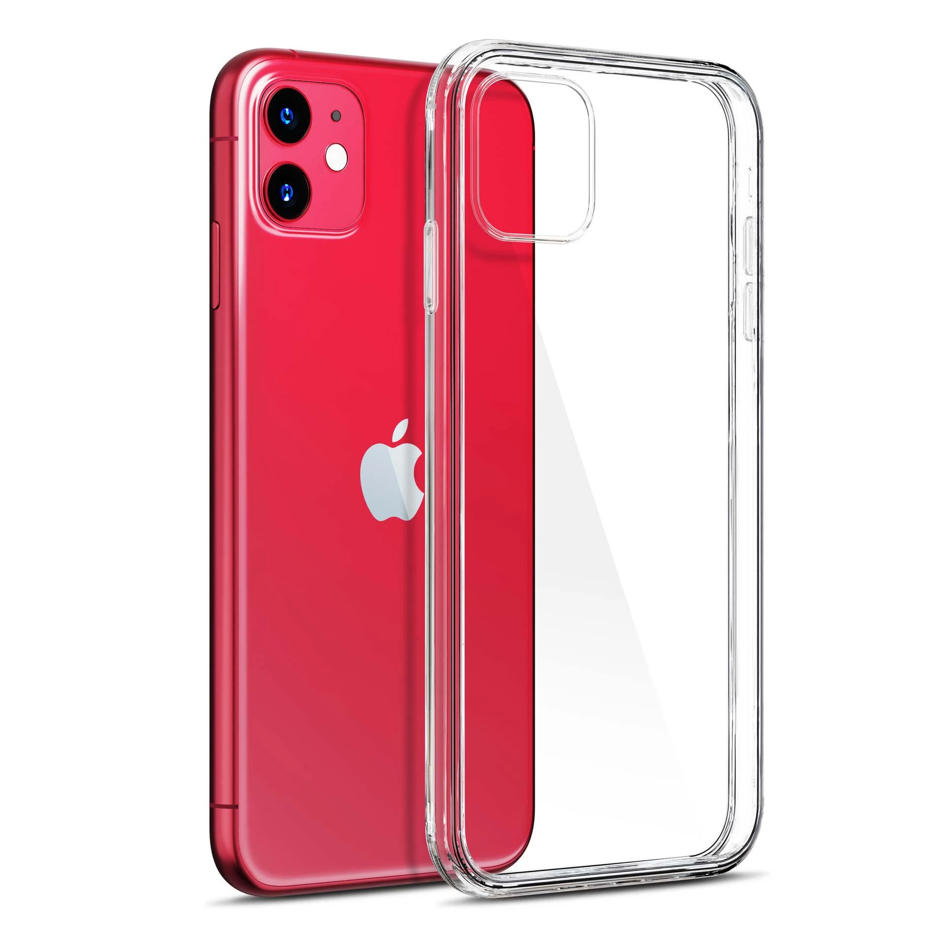 Dėklas 3MK skaidraus dėklo galinis dangtelis, Apple, iPhone XI, TPU, skaidrus