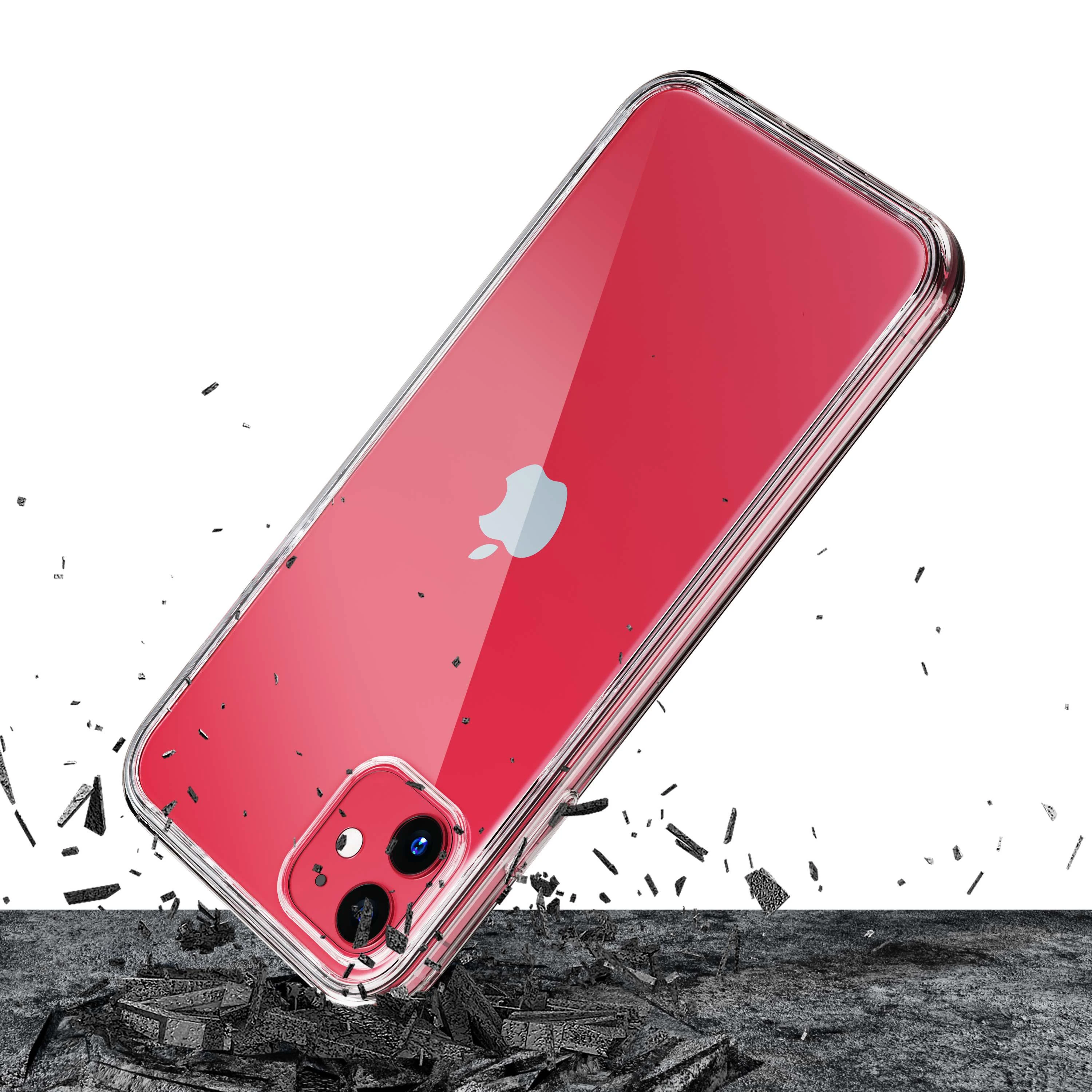 Dėklas 3MK skaidraus dėklo galinis dangtelis, Apple, iPhone XI, TPU, skaidrus