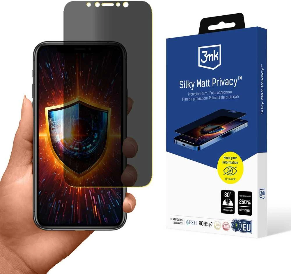 Apple iPhone 11 Pro – 3mk Silky Matt Privatumas