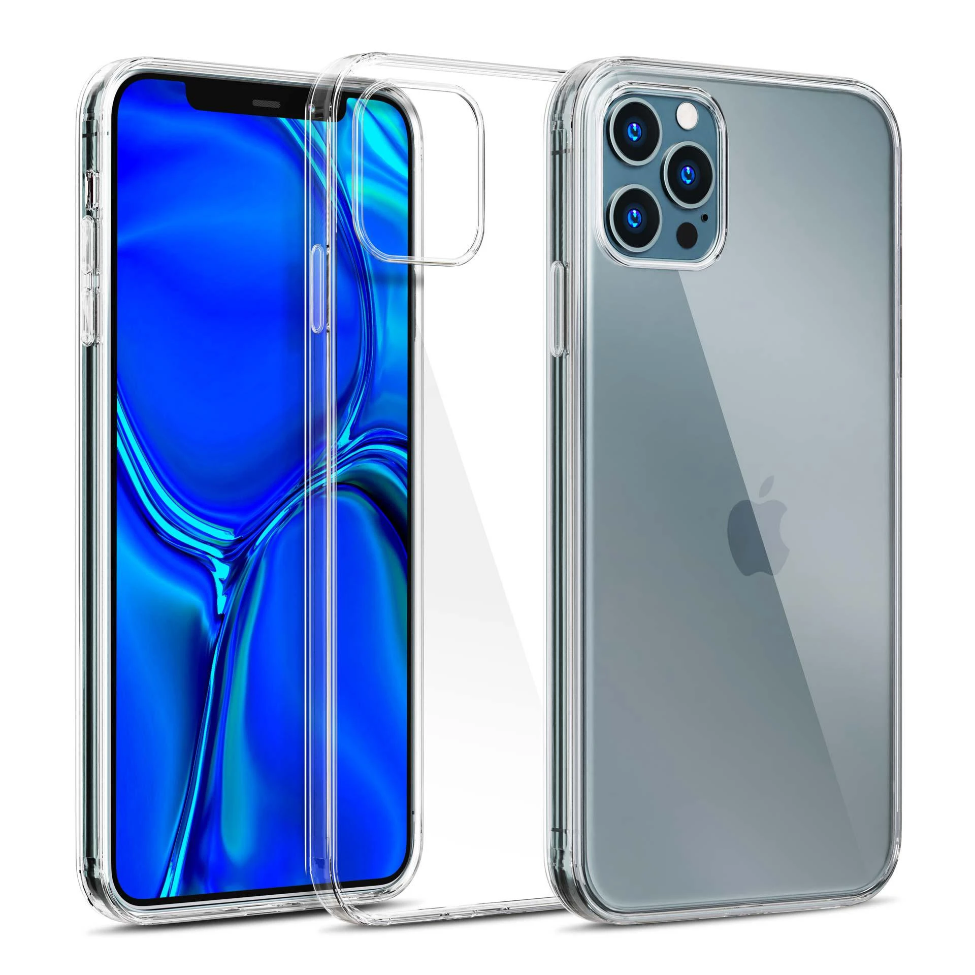 3MK iPhone 12/12 Pro, TPU, skaidrus, skaidrus telefono dėklas