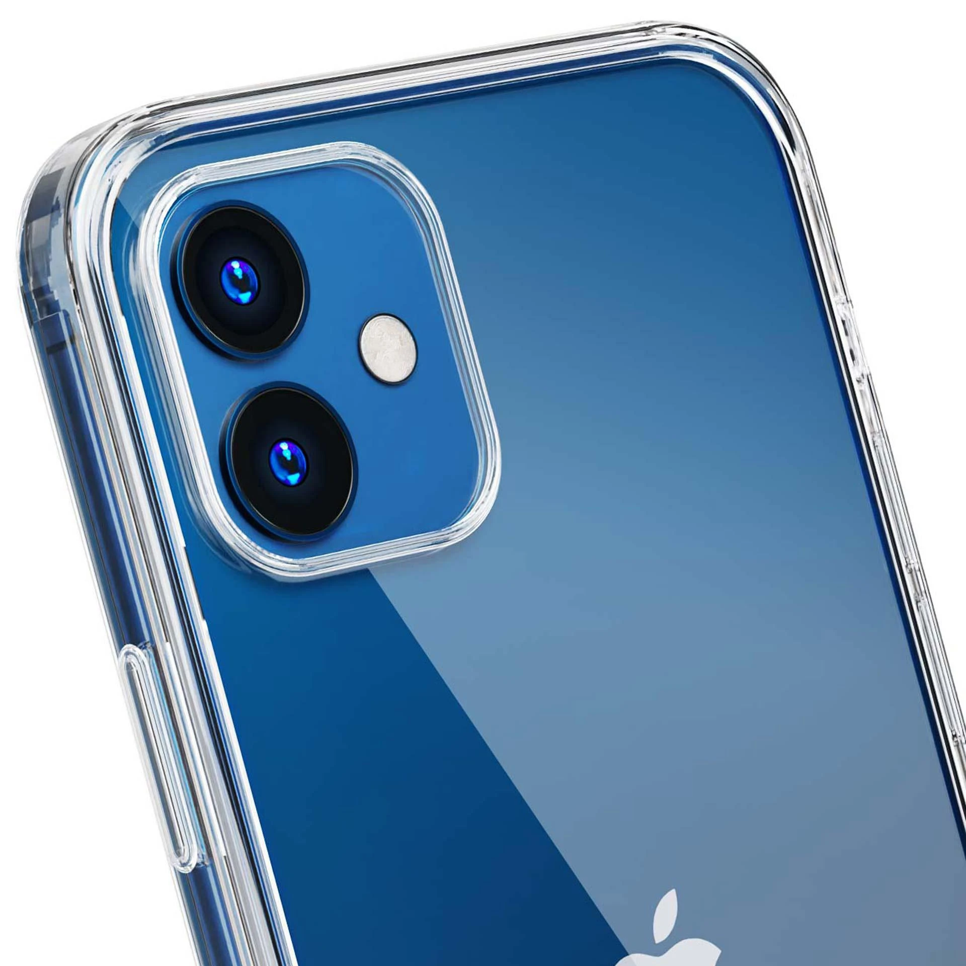 3MK iPhone 12/12 Pro, TPU, skaidrus, skaidrus telefono dėklas