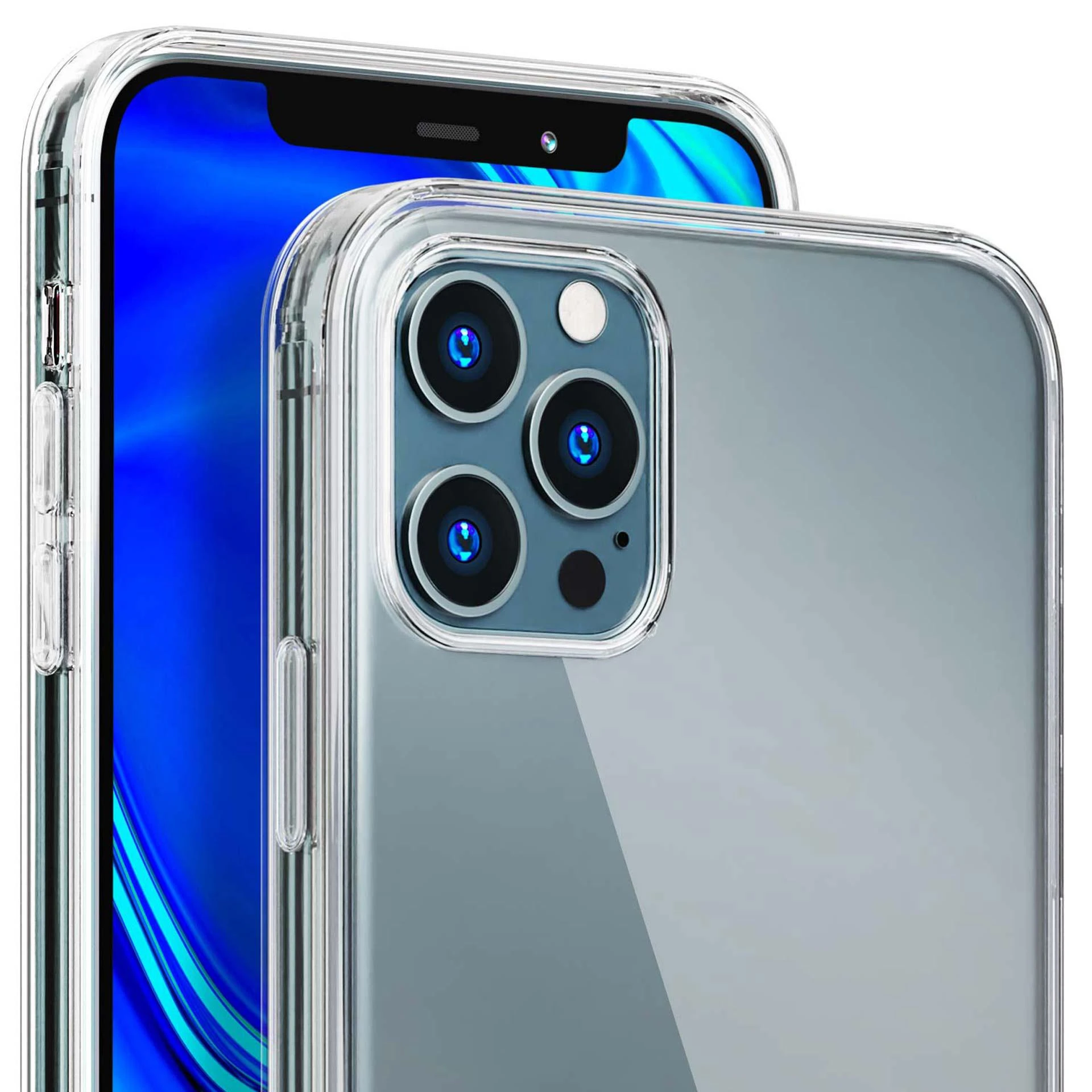 3MK iPhone 12/12 Pro, TPU, skaidrus, skaidrus telefono dėklas