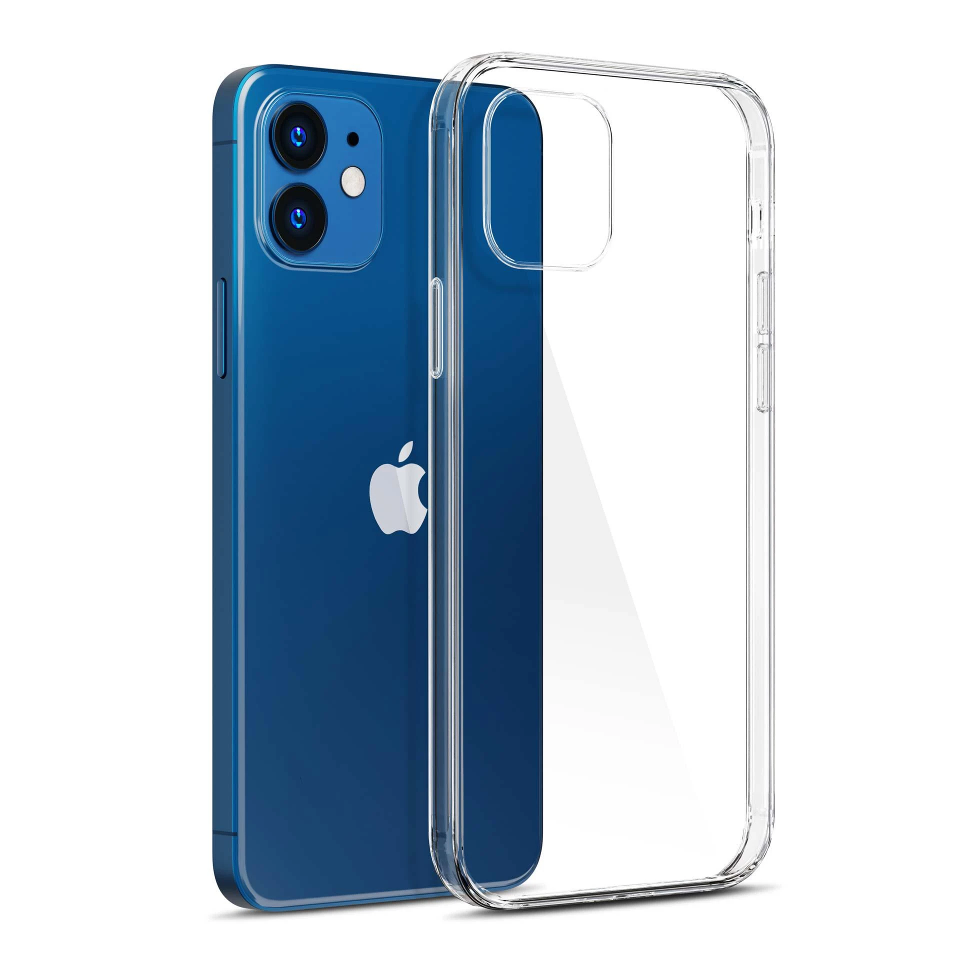 3MK iPhone 12/12 Pro, TPU, skaidrus, skaidrus telefono dėklas