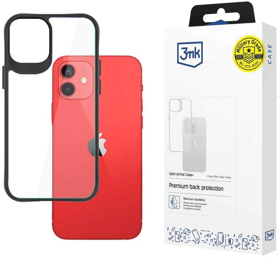 Dėklas Apple iPhone 12 Mini – 3mk Satin Armor Case+