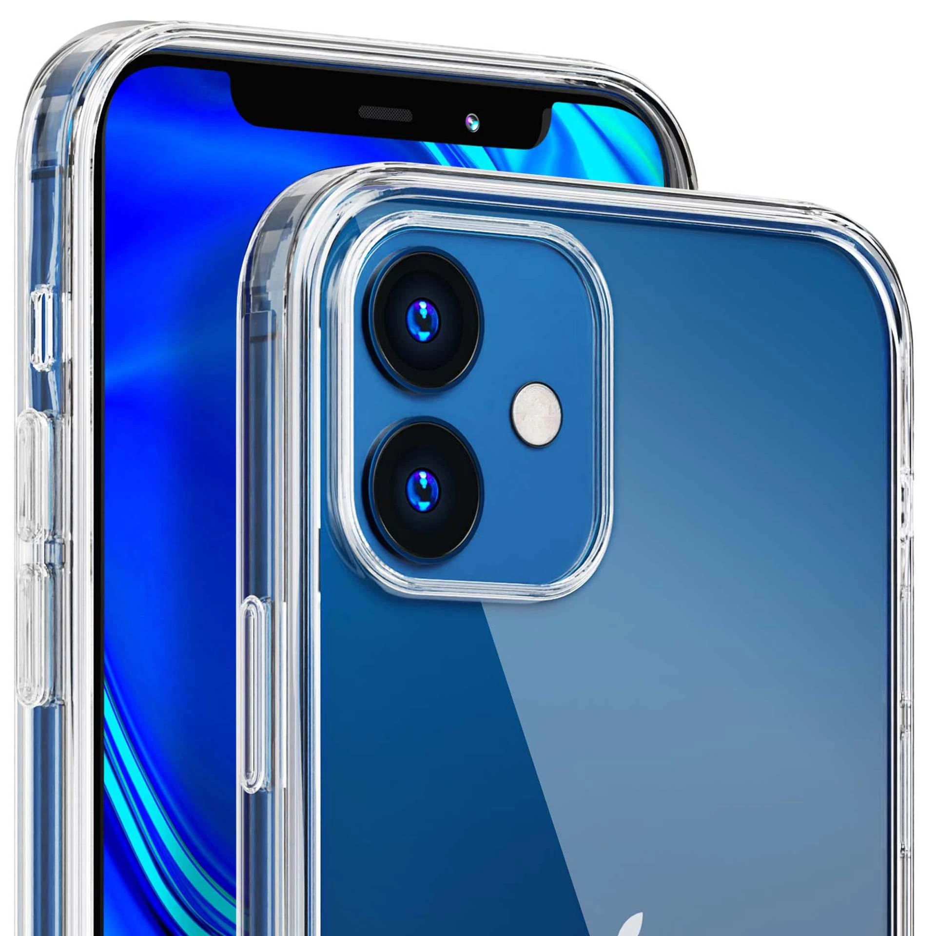 3MK iPhone 12 Mini, TPU, skaidrus, skaidrus telefono dėklas