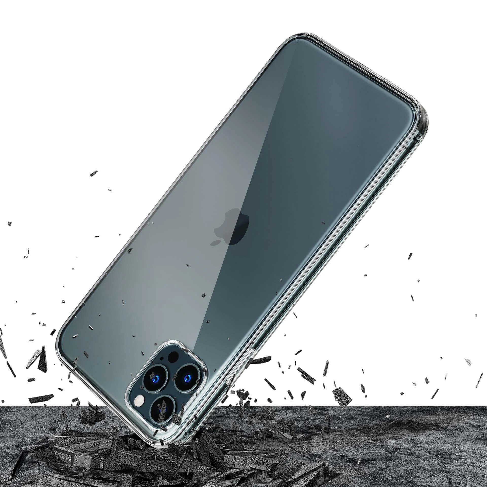 Dėklas 3MK Clear Case 1,2mm Apple iPhone 12 Pro Max