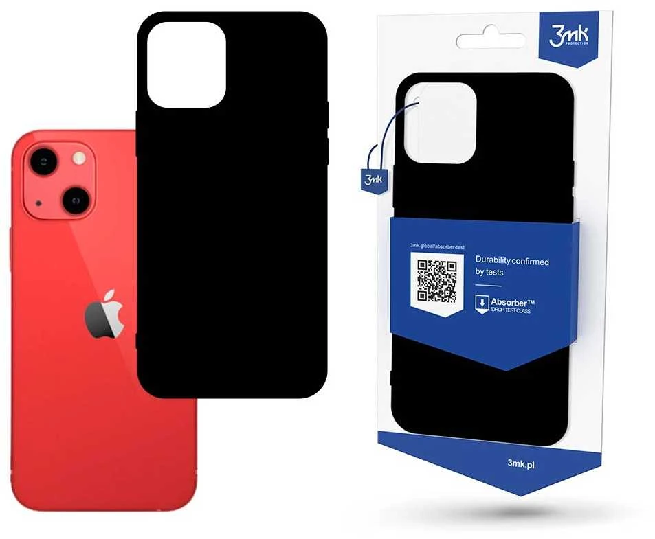 Dėklas 3mk Matt Case Apple iPhone 13 juodas