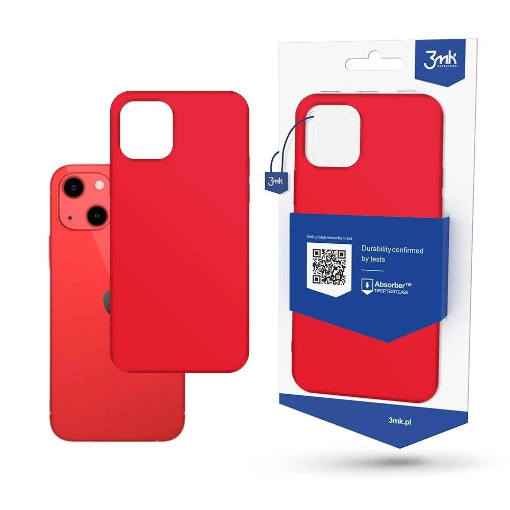 Dėklas Apple iPhone 13 - 3mk Matt Case braškinis