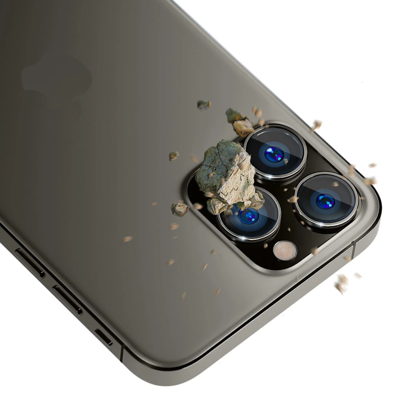 Apsauginis stikliukas kamerai 3mk Lens Pro Apple iPhone 13 Pro/13 Pro Max juodas