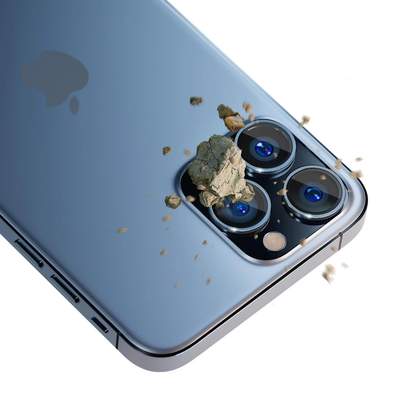 Apple iPhone 13 Pro/13 Pro Max - 3mk Lens Protection Pro Sierra Mėlyna