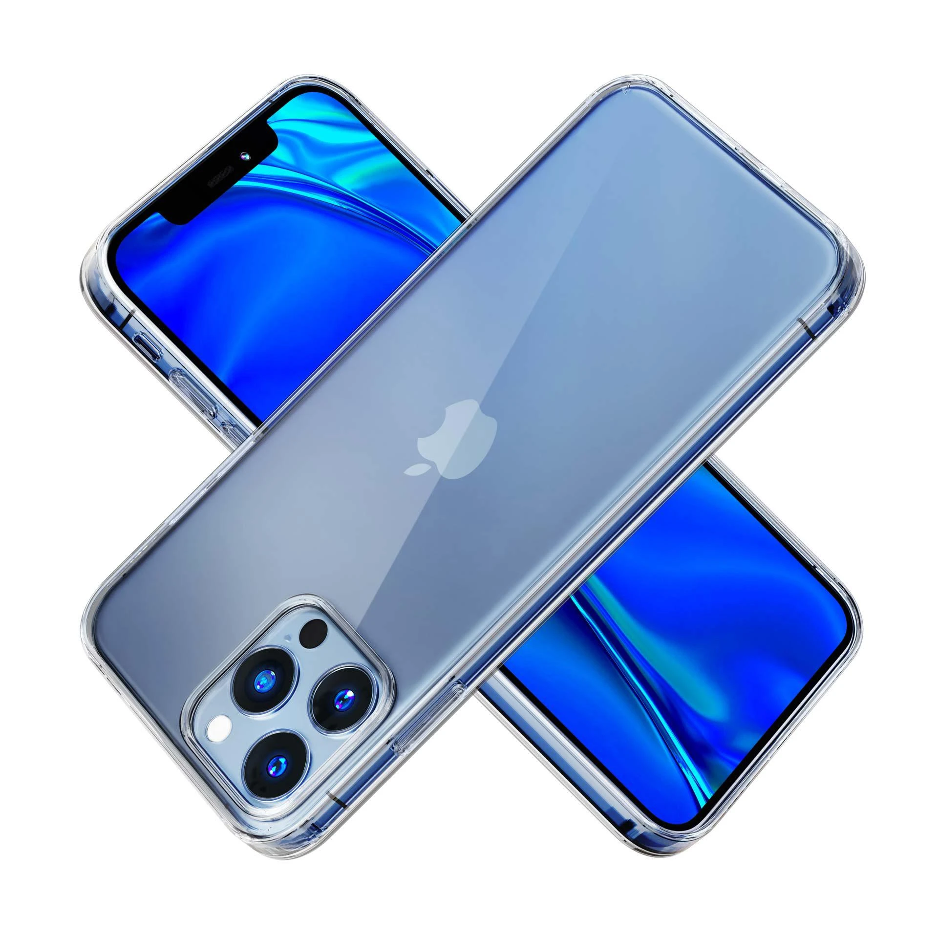 3MK iPhone 13 Pro Max, TPU, skaidrus, skaidrus telefono dėklas