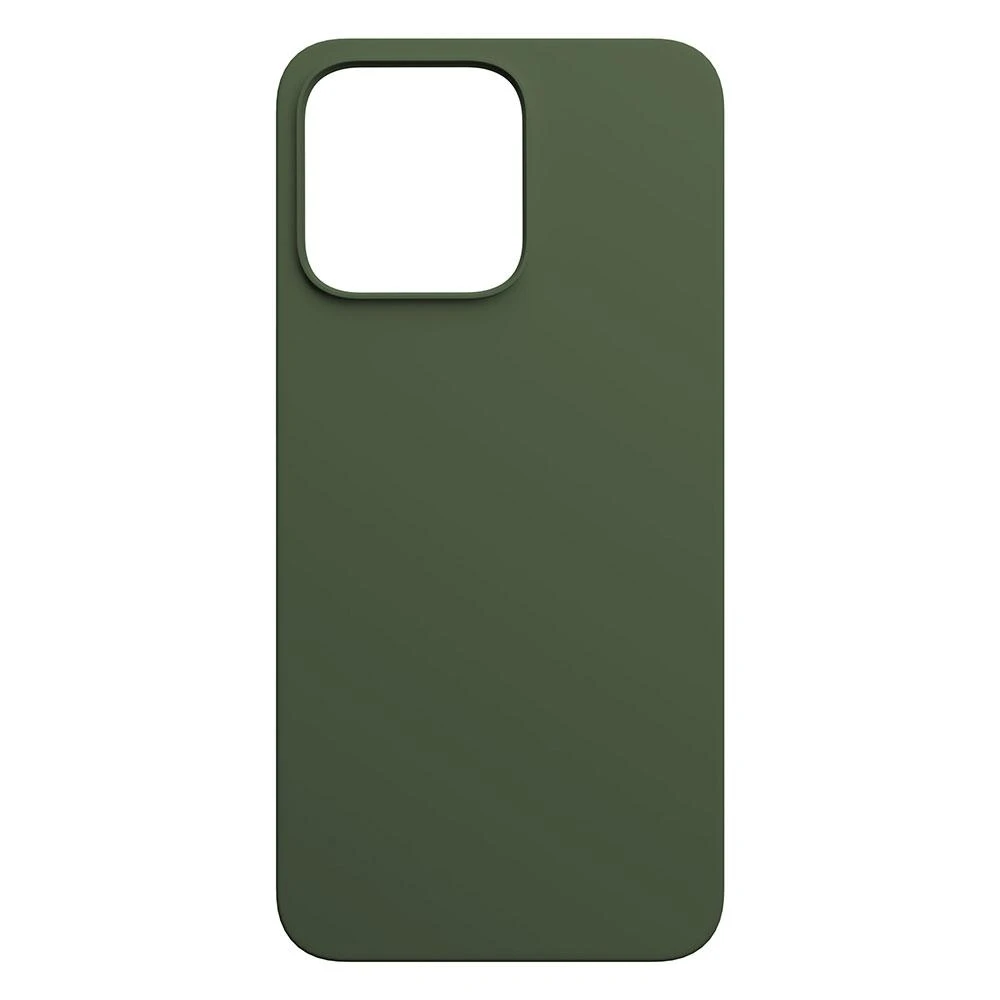 Dėklas Apple iPhone 13 Pro Max – 3mk Hardy Silicone MagCase Alpine Žalias