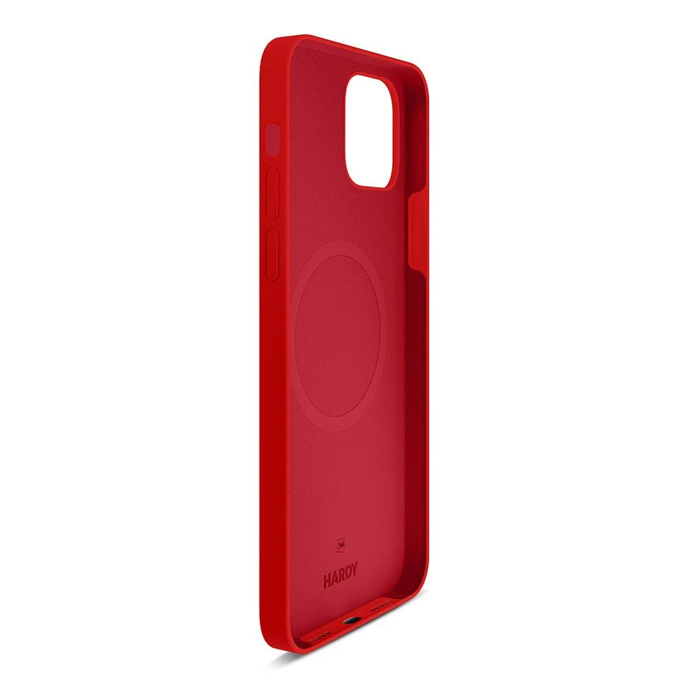 Dėklas 3Mk Protection 3 mk Hardy silikoninis „MagCase“, skirtas „iPhone 14 Plus“ – raudonas