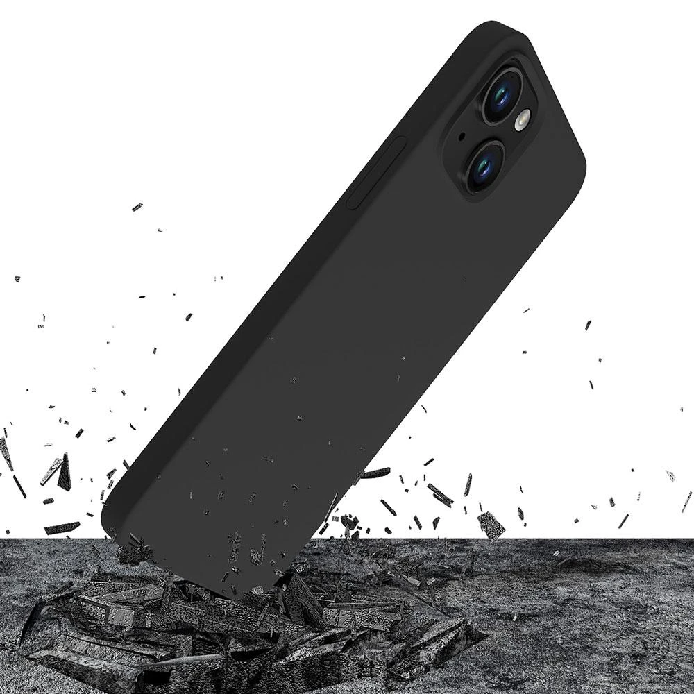 Dėklas 3Mk Protection 3mk Hardy silikoninis „MagCase“, skirtas „iPhone 14 Plus“ – pilkas