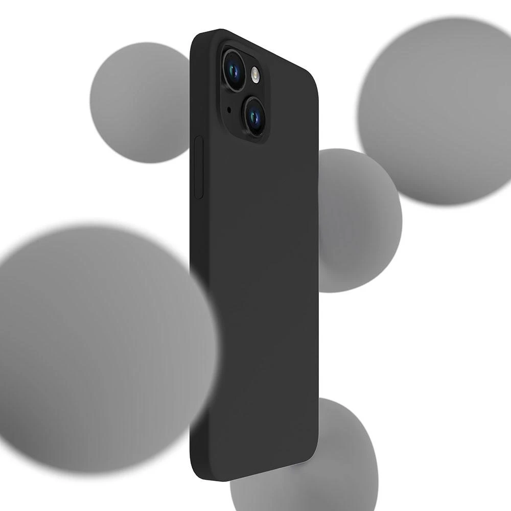 Dėklas 3Mk Protection 3mk Hardy silikoninis „MagCase“, skirtas „iPhone 14 Plus“ – pilkas