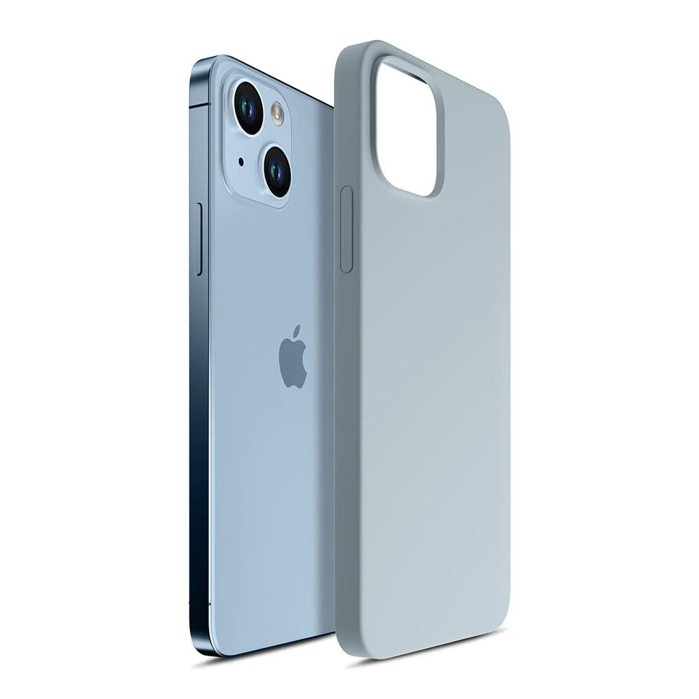 Dėklas 3Mk Protection 3mk Hardy silikoninis „MagCase“, skirtas „iPhone 14 Plus“ – mėlynas