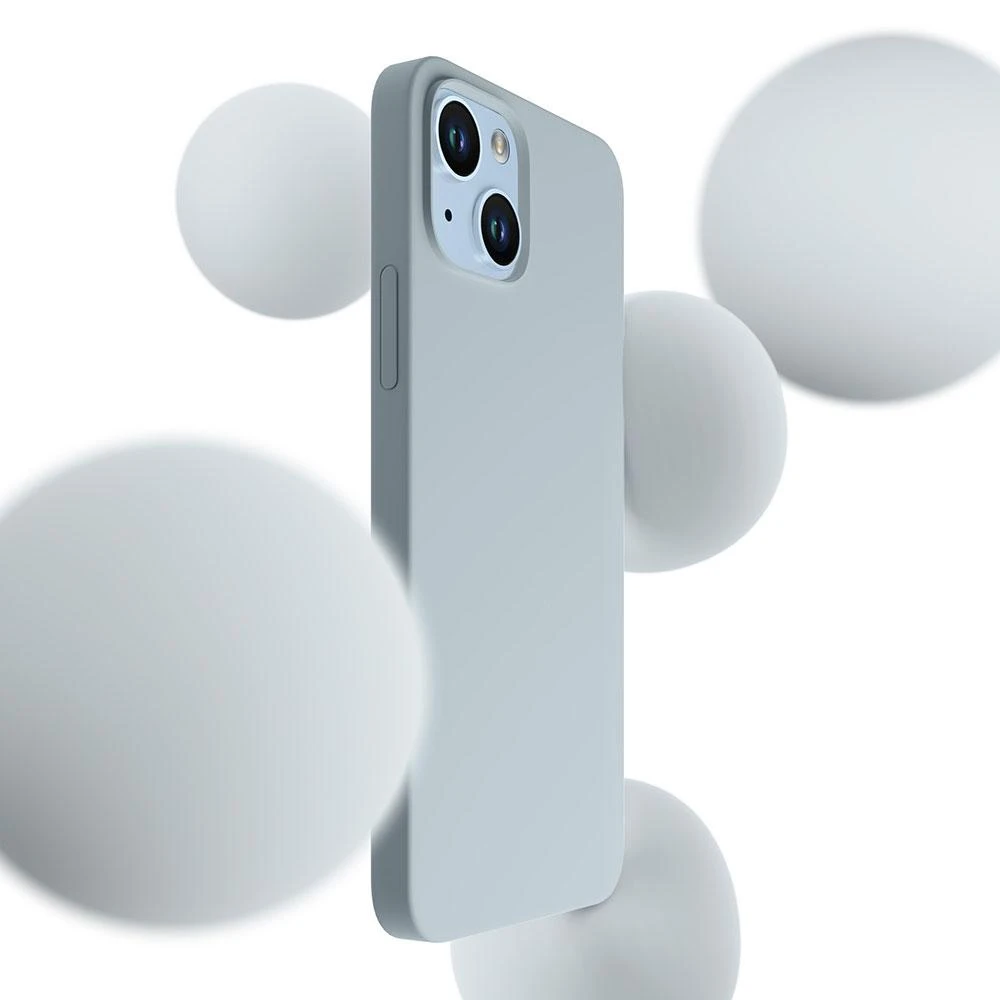 Dėklas 3Mk Protection 3mk Hardy silikoninis „MagCase“, skirtas „iPhone 14 Plus“ – mėlynas