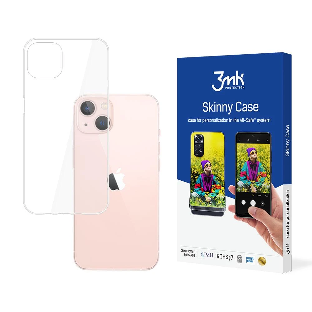 3MK All-Safe Skinny Dėklas Apple iPhone 14 Plus 6,7″ skaidrus
