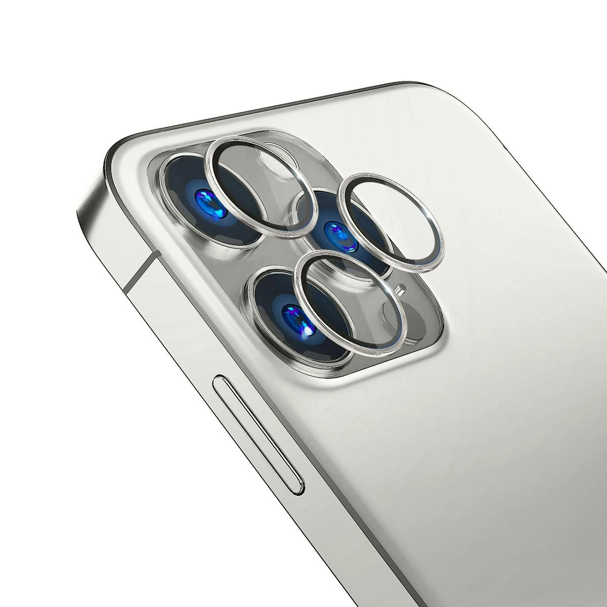 Apsauginis stikliukas kamerai 3mk Lens Pro Apple iPhone 14 Pro/14 Pro Max sidabrinis