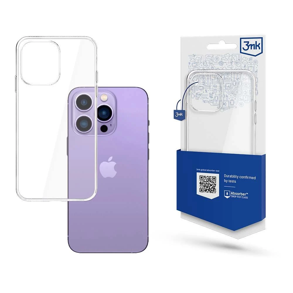 Dėklas 3mk Clear Case 1,2mm Apple iPhone 14 Pro Max