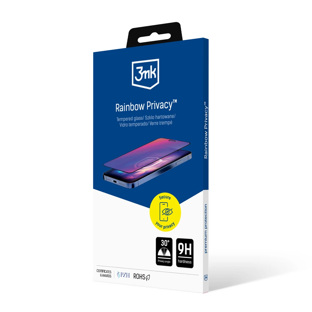 3mk Rainbow Privacy grūdintas stiklas Apple iPhone 14 Pro Max