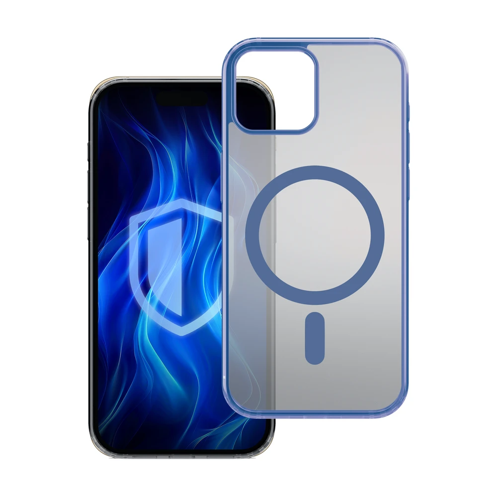 3mk Frosty MagCase Mėlyna Apple iPhone 15 Plus - dėklas telefonui mėlynos spalvos