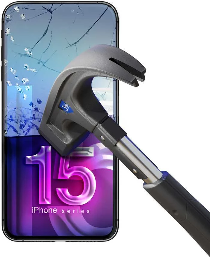 3MK „FlexibleGlass“ hibridinis stiklo sijonas „Apple“ ir „iPhone 15 Pro“ telefonams