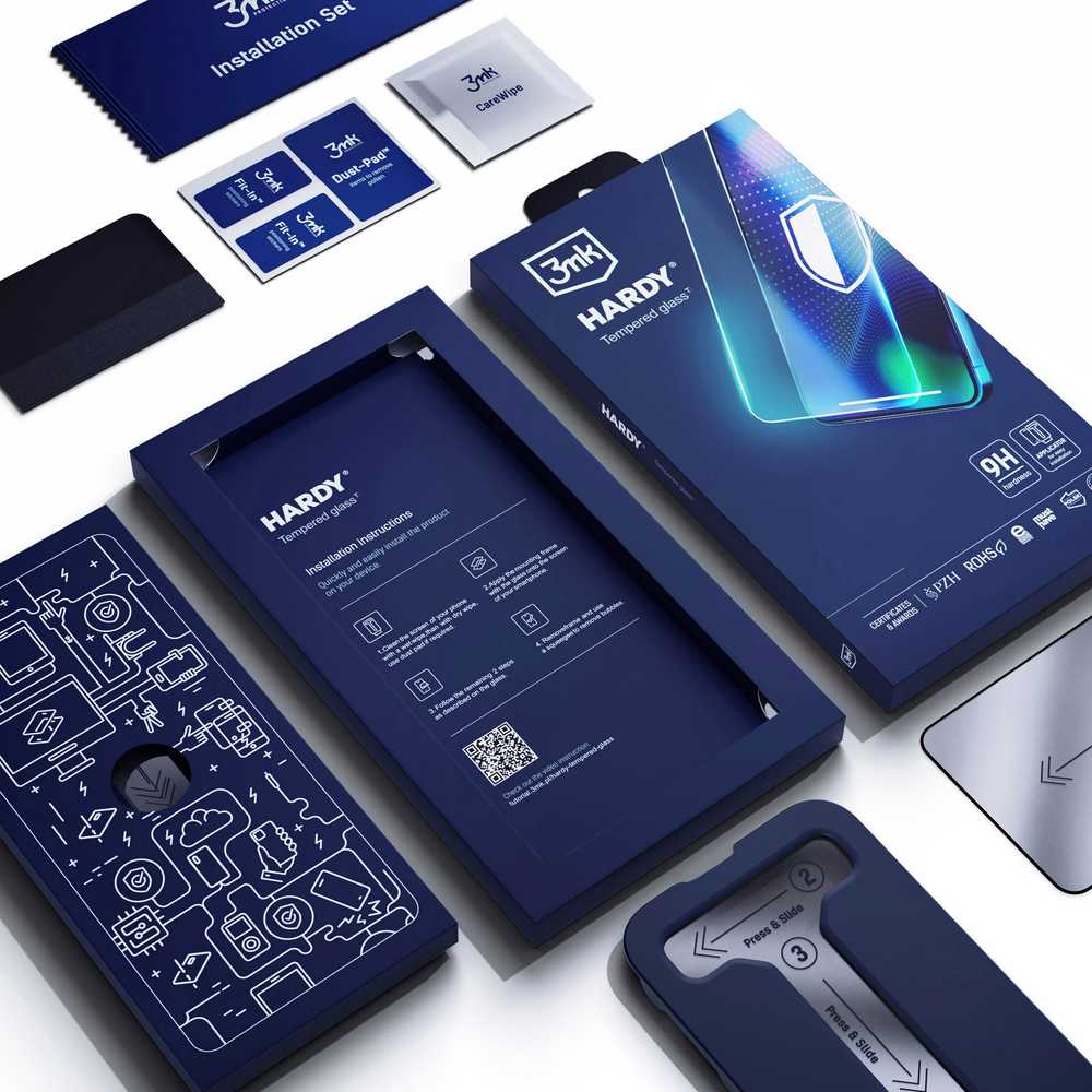 Apple iPhone 15 Pro Max – 3mk atsparus grūdintas stiklas