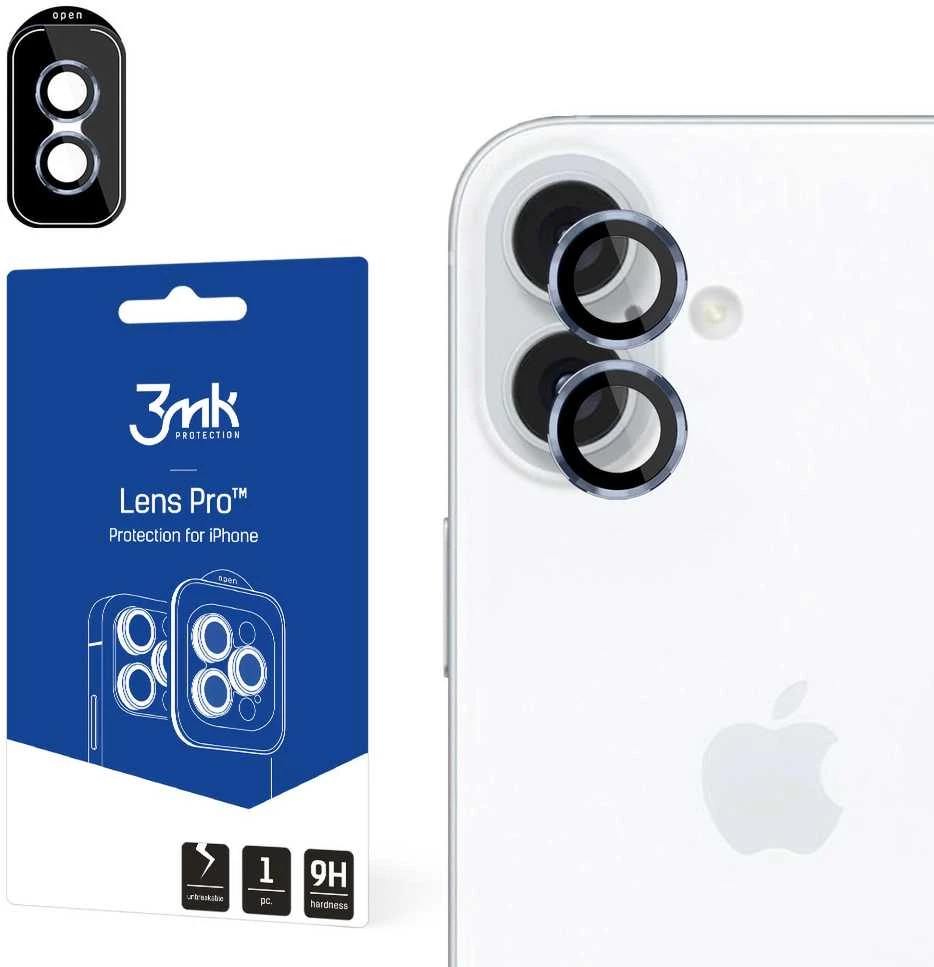 3MK Lens Protection Pro Apple iPhone 16/ 16 Plus Ocean Mėlyna