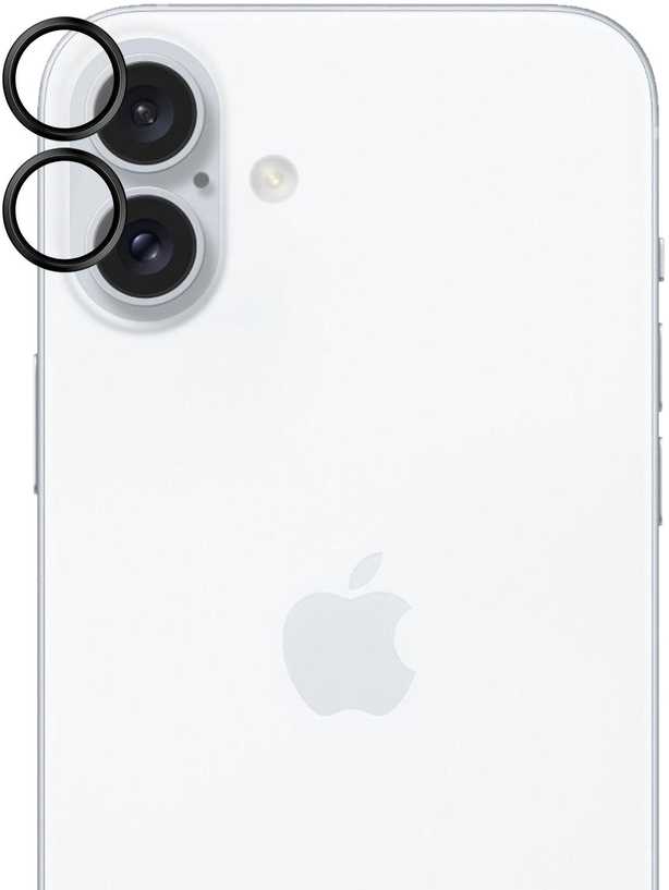 3mk Hardy Lens Protection Pro Kameros apsauga with Juodas Frame Apple iPhone 16 / 16 Plus