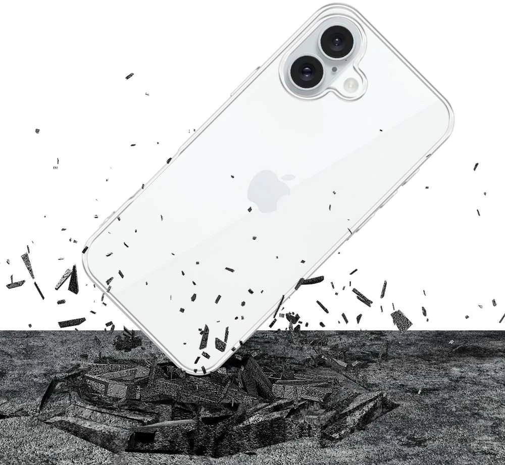 Dėklas 3mk Clear Case 1,2mm Apple iPhone 16