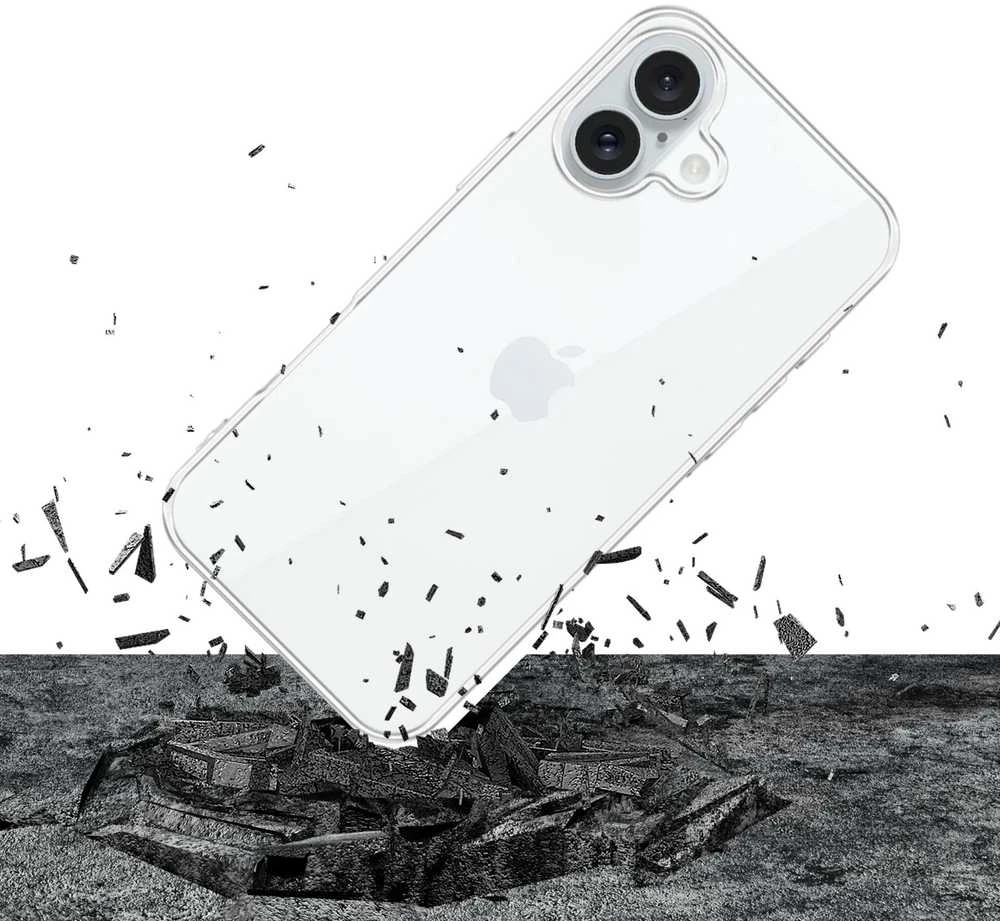 Dėklas 3mk Clear Case 1,2mm Apple iPhone 16 Plus
