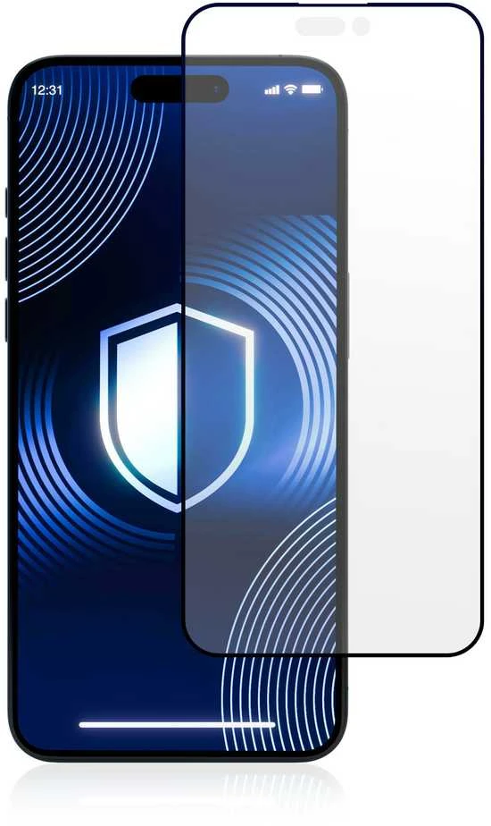 3MK kieto stiklo matinis „Max“ dėklas „Apple iPhone 16 Plus“ (6,7 colio)
