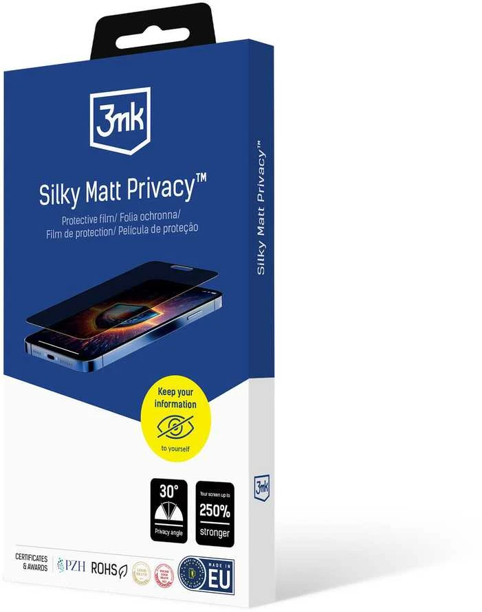 Matinis privatumas plėvelė 3mk Silky Matt Privatumas Apple iPhone 16 Plus