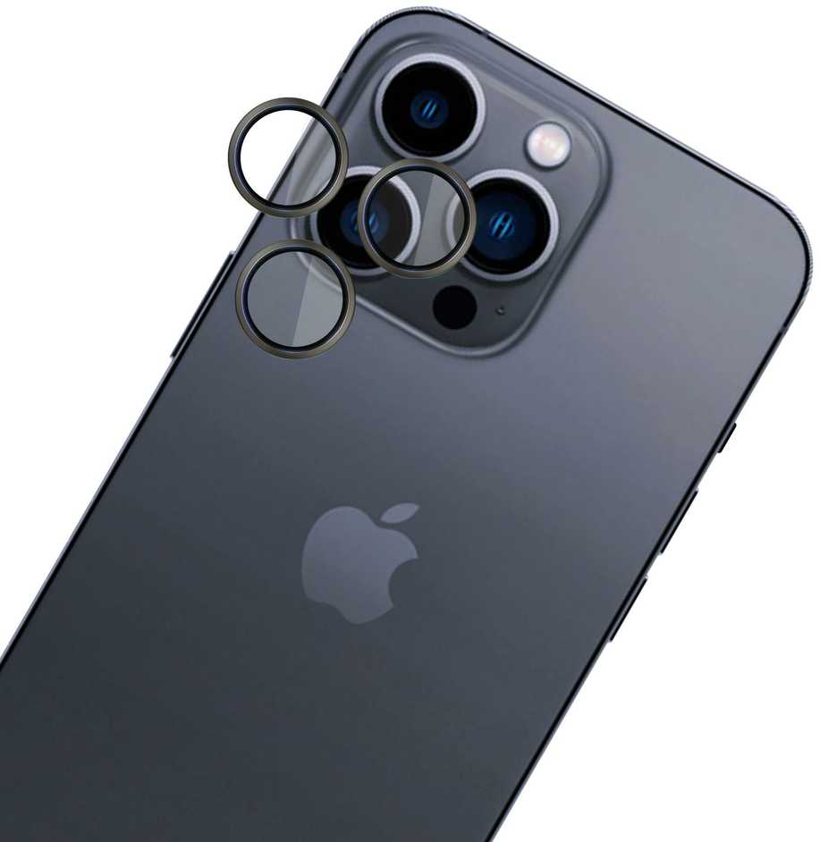 3mk Hardy Lens Protection Pro Kameros apsauga su titano rėmeliu Apple iPhone 16 Pro / 16 Pro Max